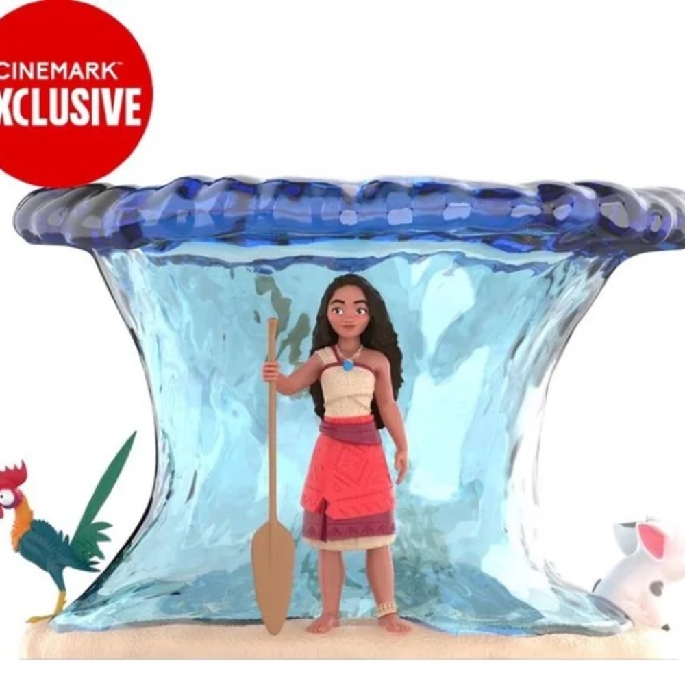 NEW! Moana 2 Cinemark Exclusive Wave Popcorn Bucket